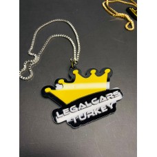 Taçlı Isimli Lüx Dikiz Aynası Süsü, Araba Süsü