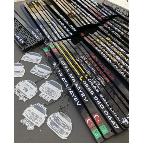 PLEKSİ PLAKALIK SETİ