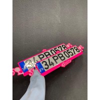 Barbie Yazılı Full Pleksi Özel Tasarım Lüks Pleksi Plakalık
