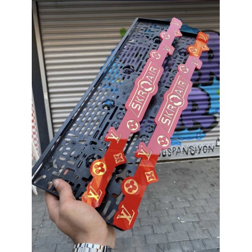 Supreme Özel Tasarım Pleksi Plakalık - 1 Takım