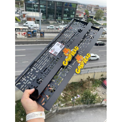 Garlfield Özel Tasarım Lüks Pleksi Plakalık