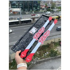 Türkiye Yazılı Özel Tasarım Lüks Pleksi Plakalık