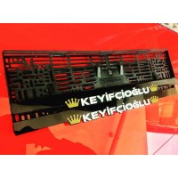 2 ADET ARACINIZA ÖZEL İSİMLİ LAZER KESİM PLAKALIK (3D Çıkıntılı)