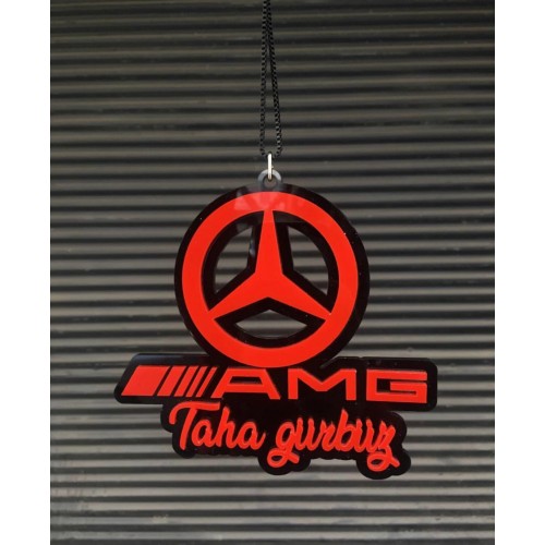 Appcity Kişiye Özel Isimli Lüx Dikiz Aynası Süsü, Araba Süsü, İsme Özel Dikiz Ayna Süsü