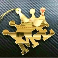 Appcity İsimli Gold Pleksi Dikiz Ayna Süsü Appcity İsimli Gold Pleksi Dikiz Ayna Süsü