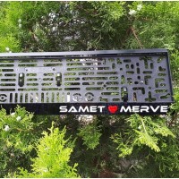 PLEKSİ PLAKALIK SETİ PLEKSİ PLAKALIK SETİ