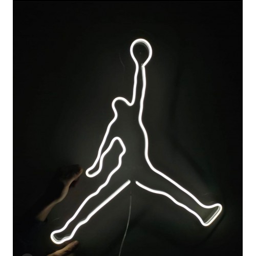 Jordon NBA Dekoratif Neon Led Tablo, Neon Duvar Tabela