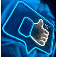 Facebook Like Dekoratif Neon Led Tablo, Neon Duvar Tabela
