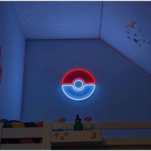 Pokemon Dekoratif Neon Led Tablo, Neon Duvar Tabela Pokemon Dekoratif Neon Led Tablo, Neon Duvar Tabela