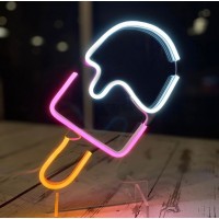 Dondurma Dekoratif Neon Led Tablo, Neon Duvar Tabela Dondurma Dekoratif Neon Led Tablo, Neon Duvar Tabela