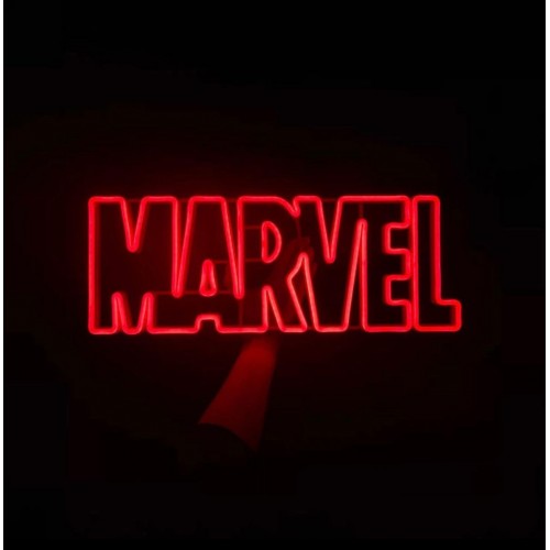 Marvel Dekoratif Neon Led Tablo, Neon Duvar Tabela Marvel Dekoratif Neon Led Tablo, Neon Duvar Tabela