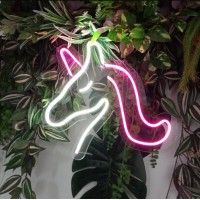 Unicorn Dekoratif Neon Led Tablo,Çocuk Odası Neon Duvar Tabela