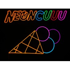 Dondurma Dekoratif Neon Led Tablo, Neon Duvar Tabela