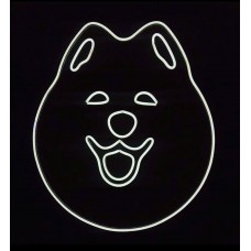 Evcil Hayvan Köpek Dekoratif Neon Led Tablo, Doge Coin Neon Duvar Tabela