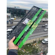Star Fucks Özel Tasarım Lüks Pleksi Plakalık
