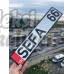 İsme Özel Plaka, İsimli Dekor Araç Plakası, Kişiye Özel 3d Kabartma Metal Plaka (Kırmızı TR)