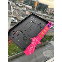 Vice City Özel Tasarım Pleksi Motosiklet Plakalık