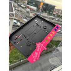 Vice City Özel Tasarım Pleksi Motosiklet Plakalık