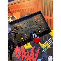 Mickey Mouse Kalpli Özel Tasarım Pleksi Motosiklet Plakalık