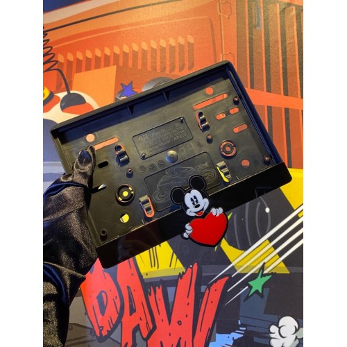 Mickey Mouse Kalpli Özel Tasarım Pleksi Motosiklet Plakalık